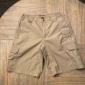 5.11 Tactical khaki men’s shorts size 34